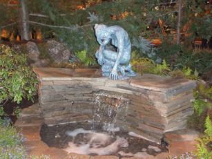 Water feature at SF FGS