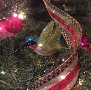 hummingbird ornament